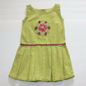Young Colors Boutique Girl's Indian Summer Gina Flower Jumper Dress in size 4T